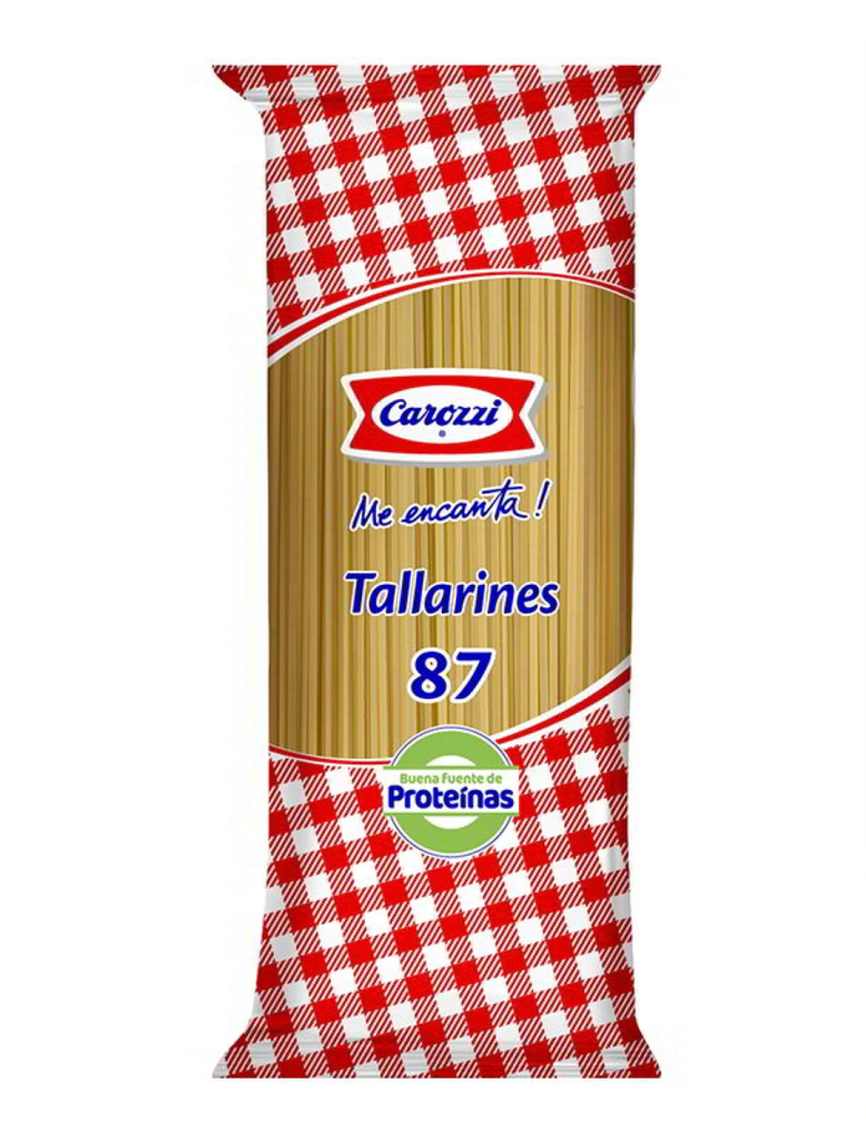 ID 4319613 - SPAGHETTI CAROZZI N°87 BOLSA 1K UNIDAD