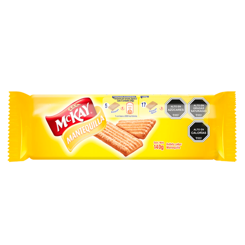 ID 4237466 - GALLETA DULCE MCKAY MANTEQUILLA BOLSA 140 G UNIDAD