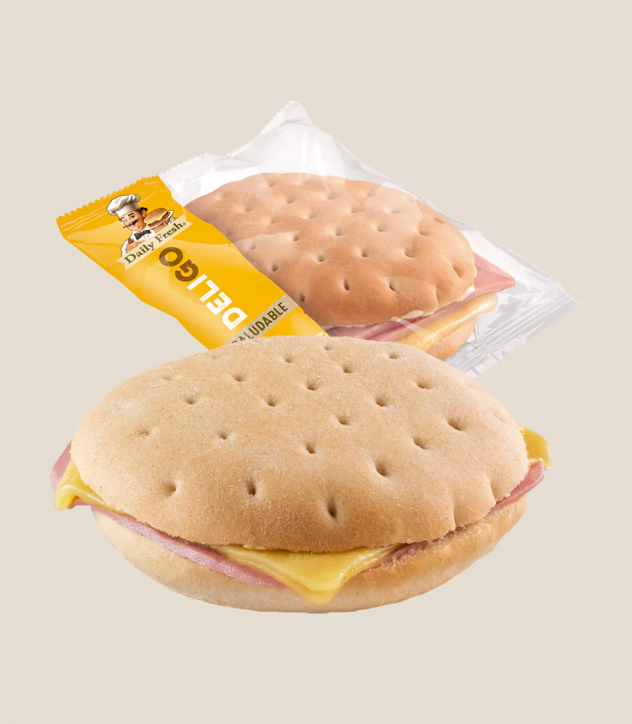 ID 4222709 - SANDWICH DAILY FRESH HALLULLA JAMON QUESO 130 G UNIDAD
