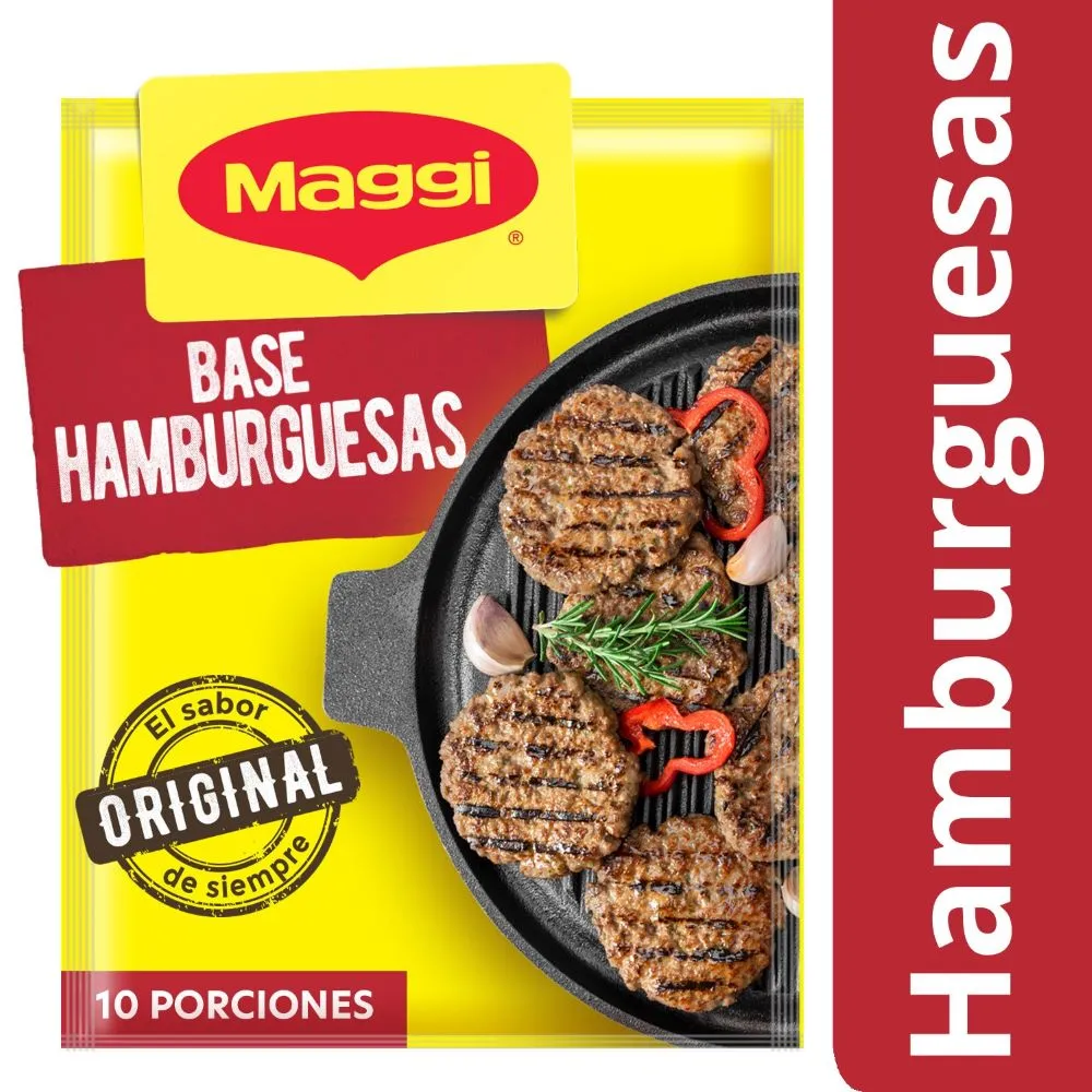 ID 4232483 - BASE PARA COCINAR MAGGI HAMBURGUESA SOBRE 90 G
