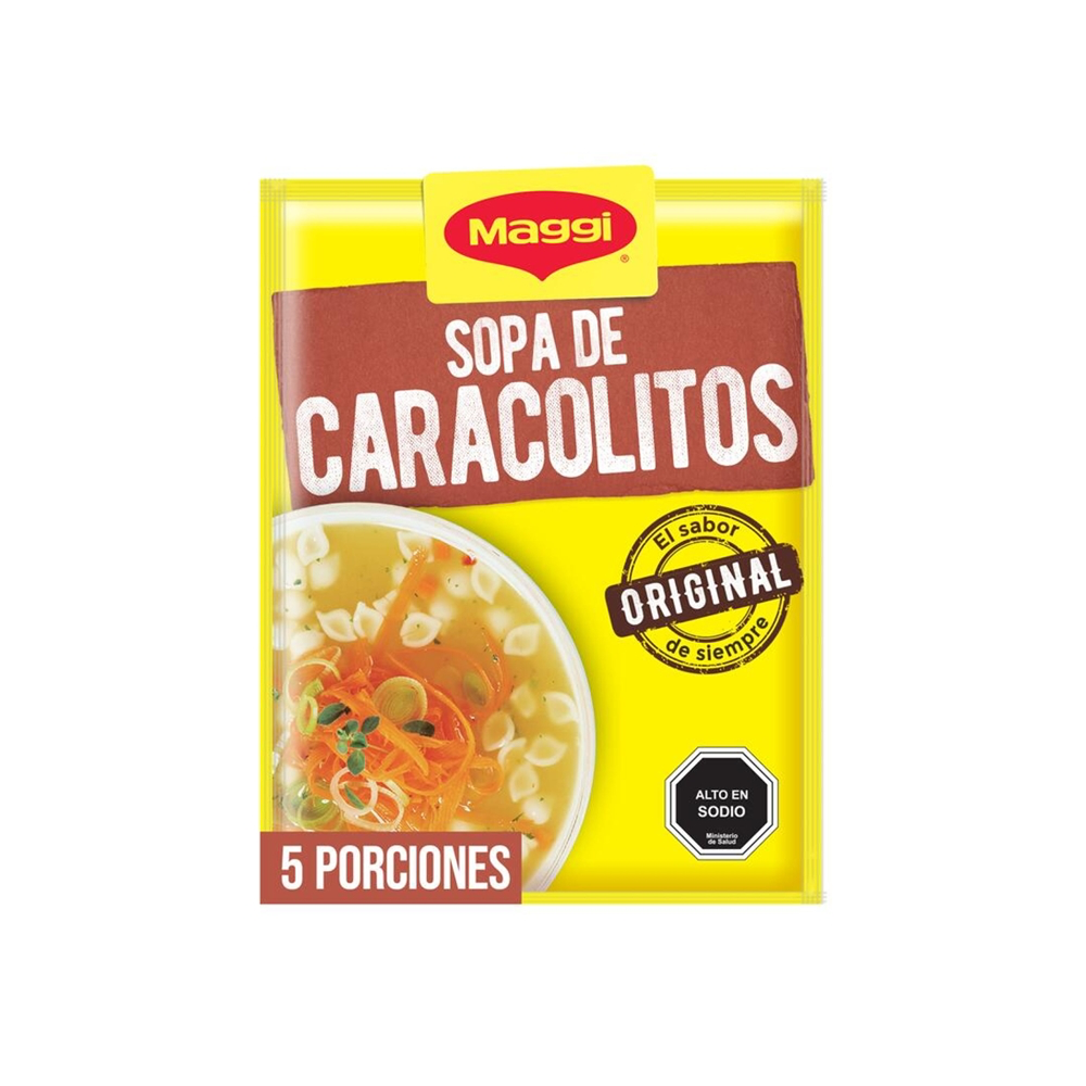 ID 4219207 - SOPA MAGGI CARACOLITOS SOBRE 76 G