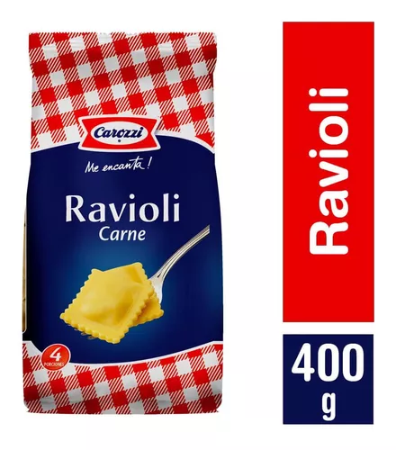 ID 4319765 - RAVIOLI CARNE CAROZZI BOLSA 400 G UNIDAD