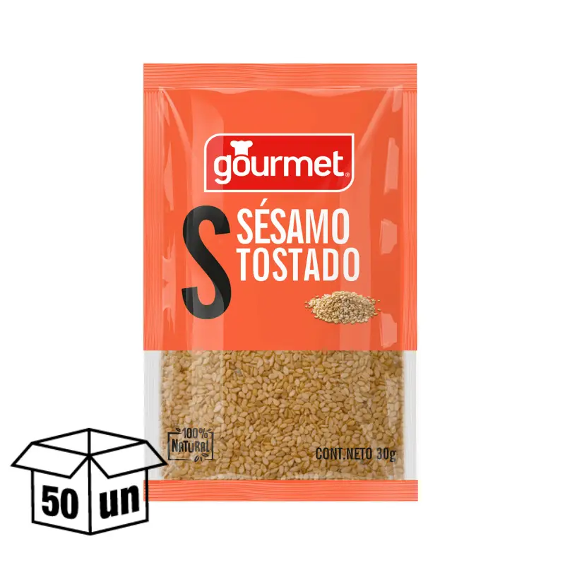 ID 4206218 - SESAMO GOURMET TOSTADO BOLSA 30 G UNIDAD
