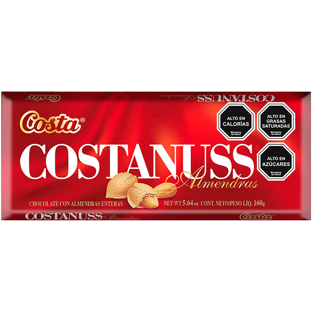 ID 4215876 - CHOCOLATE COSTA ALMENDRAS BARRA 250 G UNIDAD