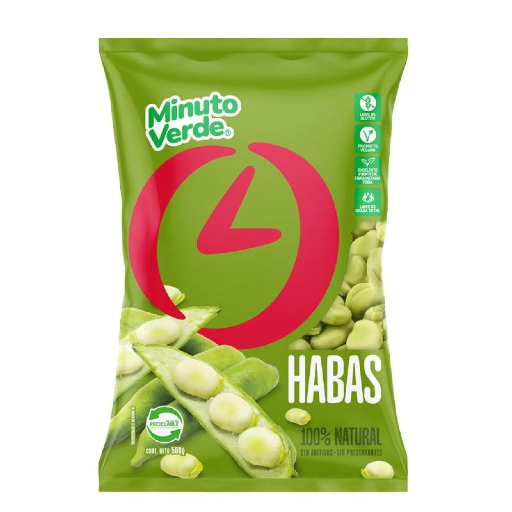 ID 4287224 - HABA CONGELADA MINUTO VERDE BOLSA 500 G UNIDAD