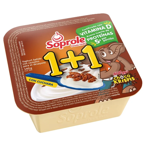 ID 4287955 - YOGURT CON CEREAL CHOCOLATE SOPROLE POTE 140 G UNIDAD