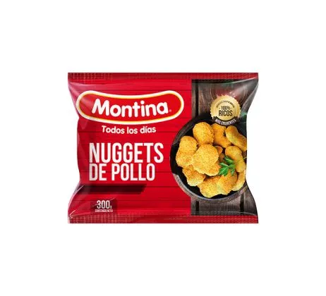 ID 4288516 - NUGGETS DE POLLO CROCANTE MONTINA CAJA 300 G UNIDAD