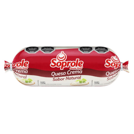 ID 4294653 - QUESO CREMOSO NATURAL EMBUTIDO SOPROLE 100 G UNIDAD
