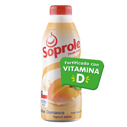 ID 4284114 - YOGURT BATIDO SOPROLE DAMASCO BOTELLA 1 L UNIDAD