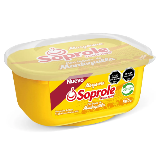 ID 4284148 - MARGARINA SOPROLE CON MANTEQUILLA POTE 500 G UNIDAD