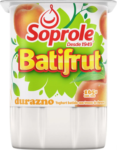 ID 4284471 - YOGURT CON FRUTA SOPROLE DURAZNO POTE 165 G UNIDAD