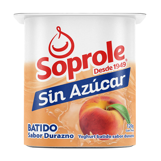 ID 4284573 - YOGURT LIGHT SOPROLE DURAZNO POTE 120 G UNIDAD