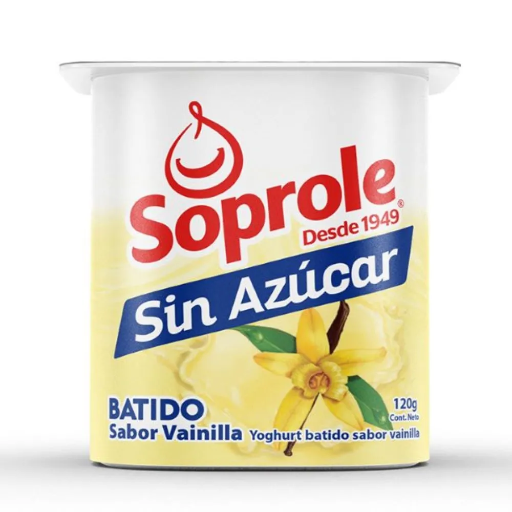 ID 4284624 - YOGURT LIGHT SOPROLE VAINILLA POTE 120 G UNIDAD