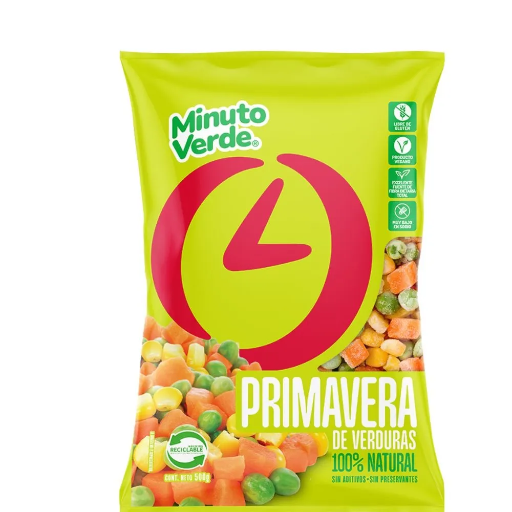 ID 4284811 - PRIMAVERA VERDURAS MINUTO VERDE BOLSA 500 G UNIDAD