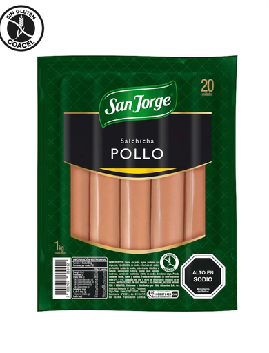 ID 4286035 - SALCHICHA SAN JORGE AVE DISPLAY 1 K UNIDAD 