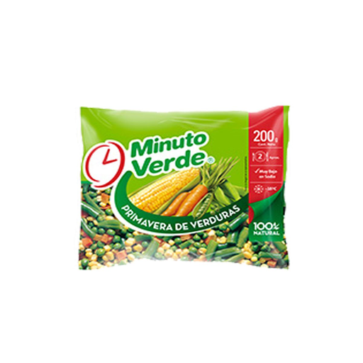 ID 4283162 - PRIMAVERA VERDURAS MINUTO VERDE BOLSA 200 G UNIDAD