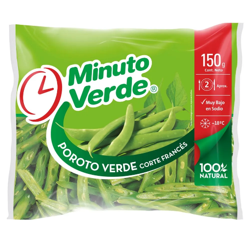 ID 4282686 - POROTO VERDE CONGELADO MINUTO VERDE CORTE AMERICANO BOLSA 1 K UNIDAD
