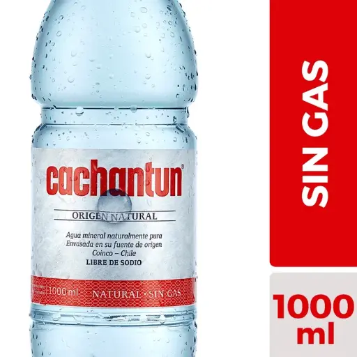 ID 4204093 - AGUA MINERAL CACHANTUN SIN GAS BOTELLA 1 L UNIDAD