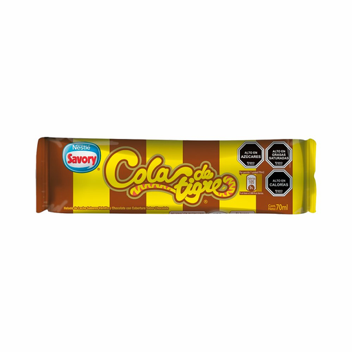 ID 4288653 - HELADO DE CHOCOLATE COLA DE TIGRE 70 ML UNIDAD