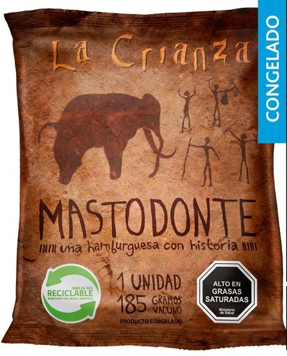 ID 4288670 - HAMBURGUESA VACUNO CONGELADA LA CRIANZA SACHET 185 G UNIDAD