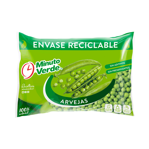 ID 4288787 - ARVEJA CONGELADA MINUTO VERDE BOLSA 200 G UNIDAD