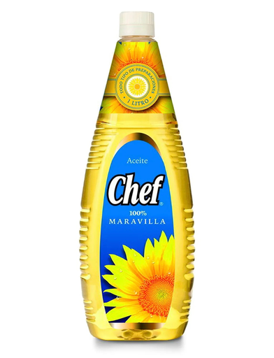 ID 4321281 - ACEITE MARAVILLA CHEF BOTELLA 1 L UNIDAD
