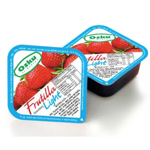 ID 4320038 - MERMELADA LIGHT PORTION PACK OSKU FRUTILLA 20 G CAJA 192 UNIDADES