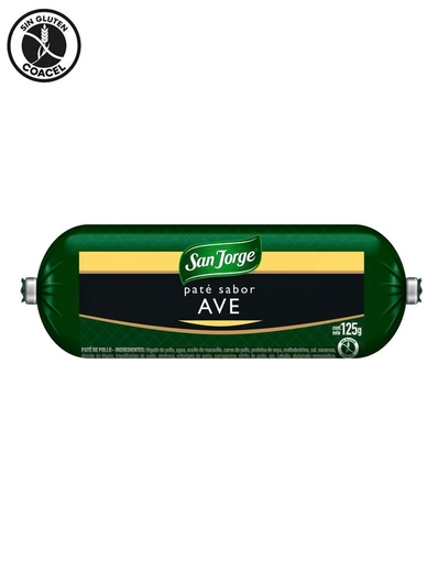 ID 4295640 - PATE SAN JORGE POLLO EMBUTIDO 125 G UNIDAD