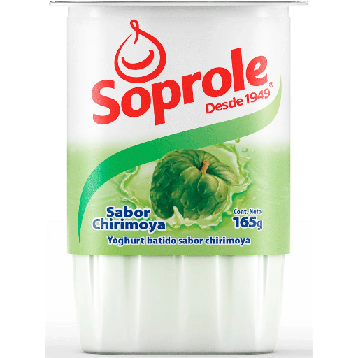 ID 4295622 - YOGURT BATIDO SOPROLE CHIRIMOYA POTE 165 G UNIDAD