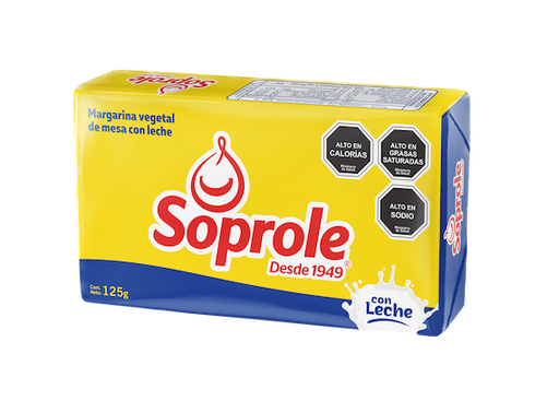 ID 4295401 - MARGARINA SOPROLE CON LECHE PAN 125 G UNIDAD