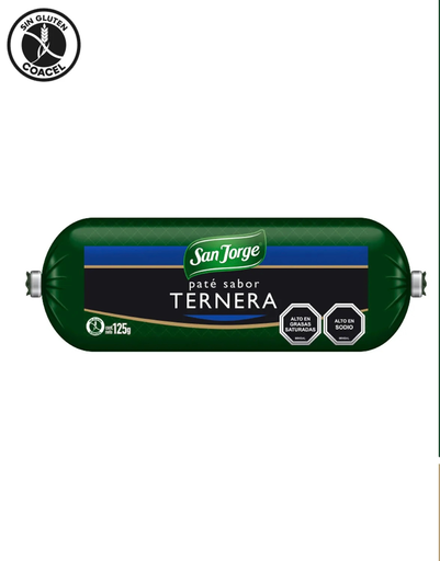 ID 4294772 - PATE SAN JORGE TERNERA EMBUTIDO 125 G UNIDAD