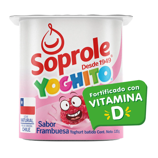 ID 4283196 - YOGURT BATIDO SOPROLE FRAMBUESA SOPROLE POTE 120 G UNIDAD