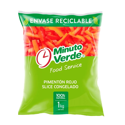 ID 4282958 - PIMENTON CONGELADO  MINUTO VERDE ROJO SLICE BOLSA 1 K UNIDAD