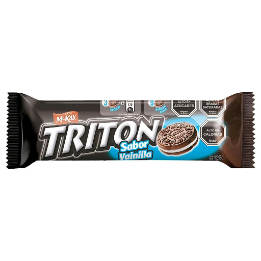 ID 4237414 - GALLETA DULCE MCKAY TRITON CHOCOLATE VAINILLA BOLSA 120 G UNIDAD