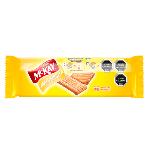 ID 4237466 - GALLETA DULCE MCKAY MANTEQUILLA BOLSA 140 G UNIDAD