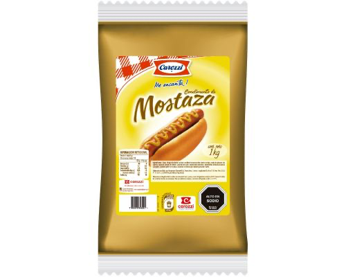 ID 4204076 - MOSTAZA CAROZZI BOLSA 1 K UNIDAD
