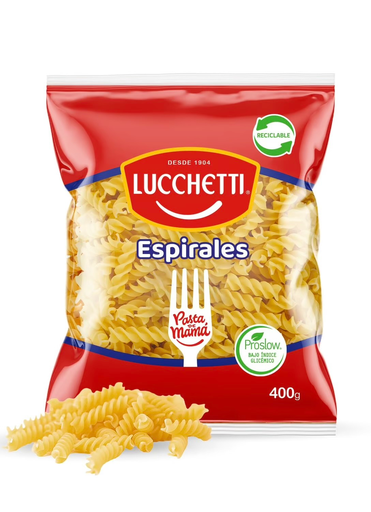 ID 4220210 - ESPIRALES LUCCHETTI BOLSA 400 G UNIDAD