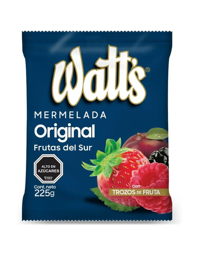 ID 4220687 - MERMELADA WATT'S FRAMBUESA BOLSA 230 G UNIDAD