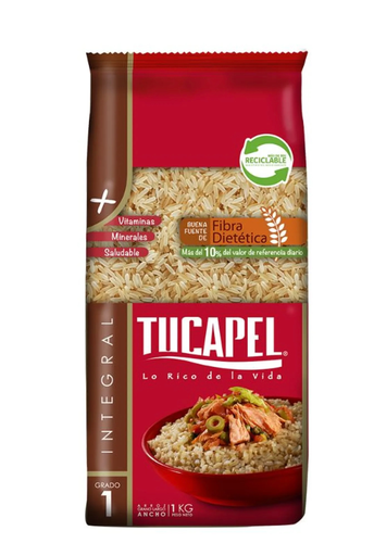 ID 4211711 - ARROZ INTEGRAL TUCAPEL GRADO 1 BOLSA 1 K UNIDAD