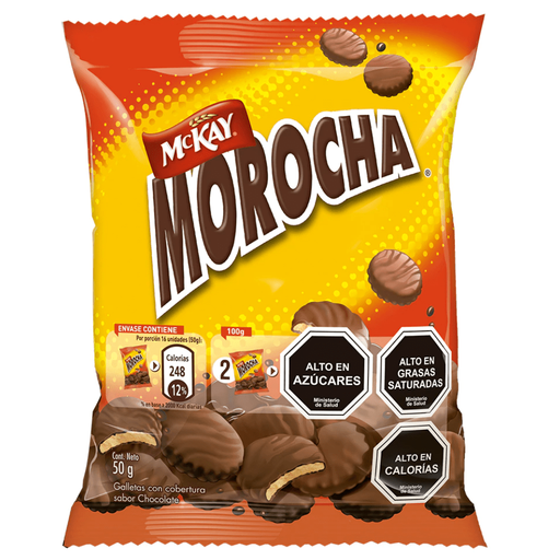 ID 4236242 - GALLETA DULCE MCKAY MOROCHA BOLSA 50 G UNIDAD