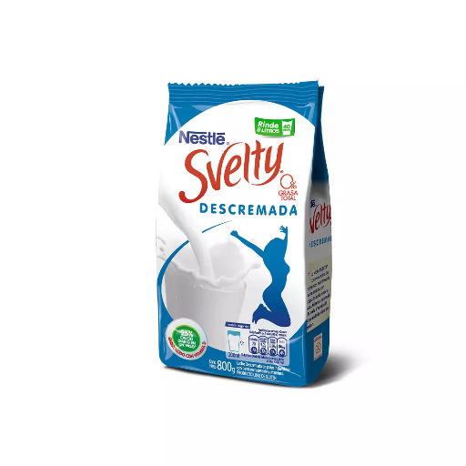ID 4216641 - LECHE EN POLVO DESCREMADA SVELTY BOLSA 800 G UNIDAD