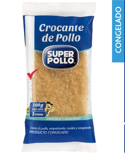 ID 4283179 - CROQUETAS SUPER POLLO CROCANTE SACHET 100 G UNIDAD