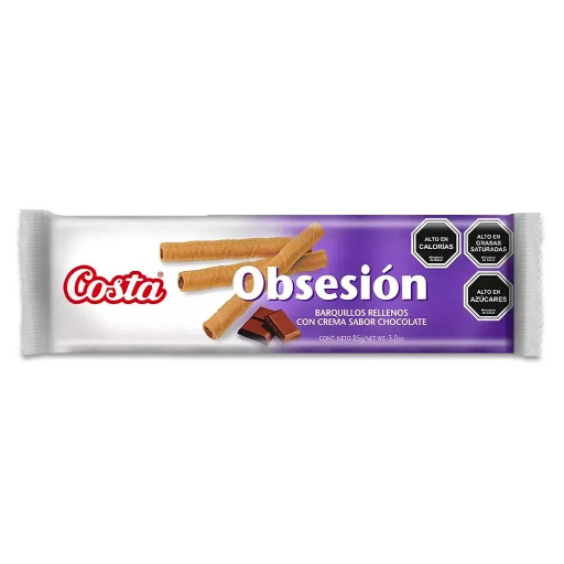 ID 4237652 - GALLETA DULCE COSTA CHOCOLATE OBSESION BOLSA 85 G UNIDAD