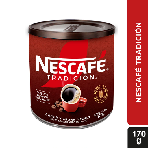 ID 4276156 - CAFÉ INSTANTANEO NESTLE TARRO 170 G UNIDAD