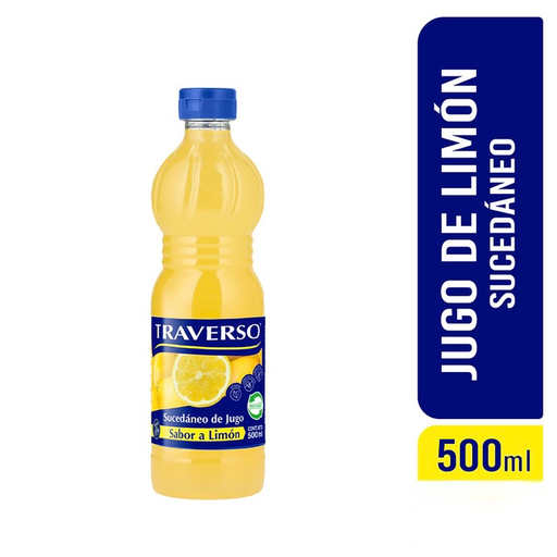  ID 4217047 - JUGO DE LIMON TRAVERSO SUCEDANEO BOTELLA 500 ML UNIDAD