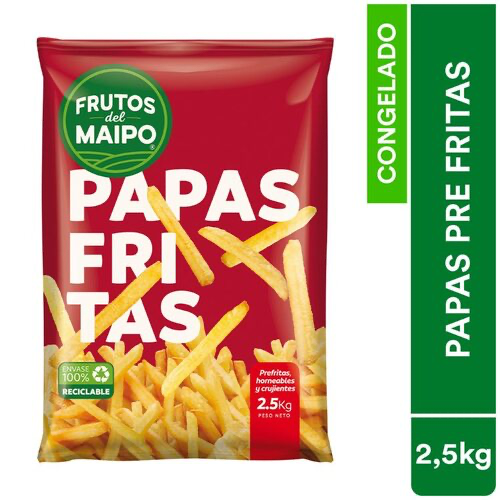 ID 4292358 - PAPAS PRE-FRITAS FRUTOS DEL MAIPO BOLSA 2,5 K UNIDAD