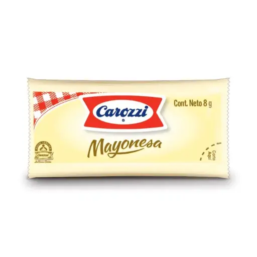 ID 4202240 - MAYONESA SACHET CAROZZI 8 G CAJA X 500 UNIDADES