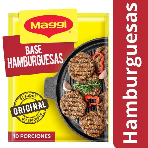 ID 4232483 - BASE PARA COCINAR MAGGI HAMBURGUESA SOBRE 90 G