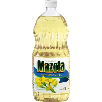 ID 4199198 - ACEITE DE CANOLA MAZOLA BOTELLA 1 L UNIDAD