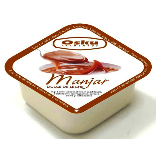 ID 4201799 - MANJAR PORTION PACK OSKU  20 G CAJA 192 UNIDADES